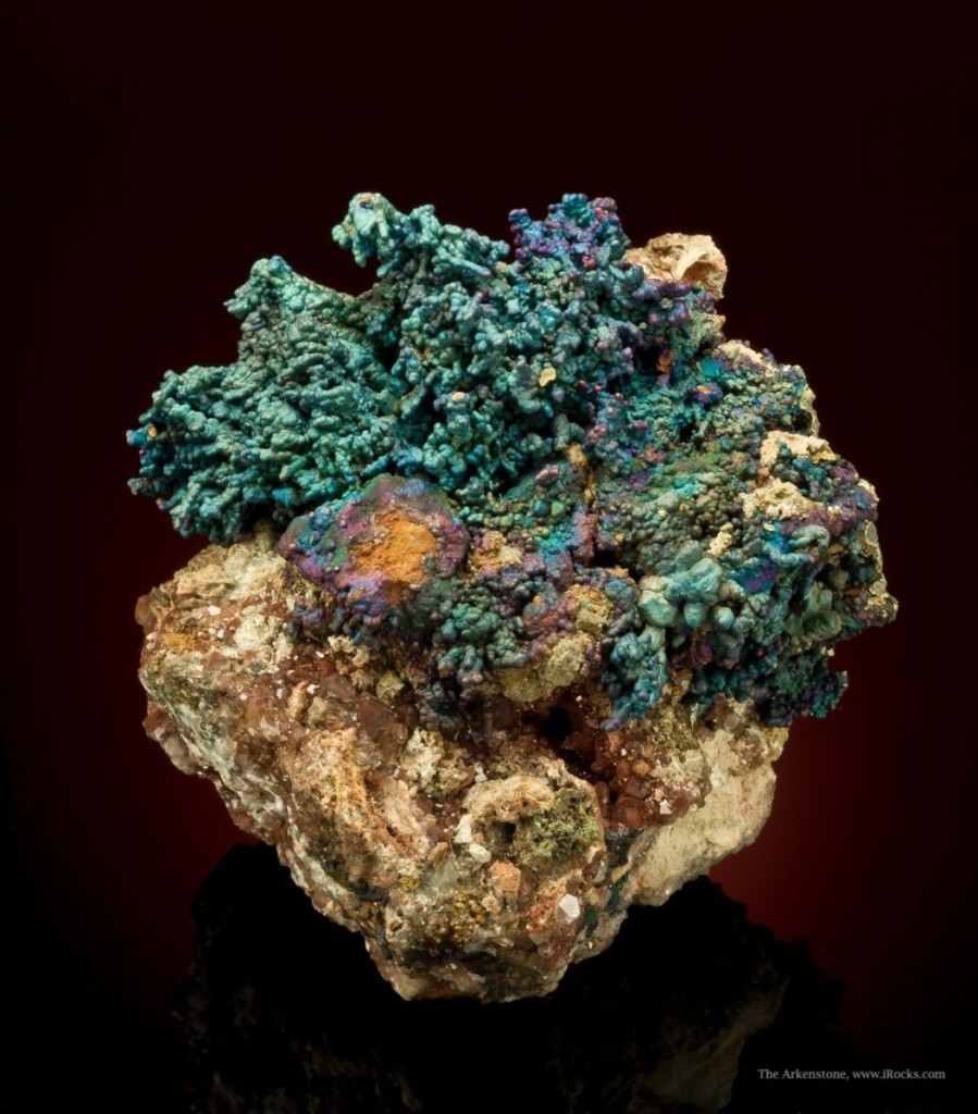 China has produced many fine mineral specimens such as these new finds from China.