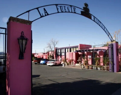 Photograph of the entrance to La Fuente in Tucson, AZ.